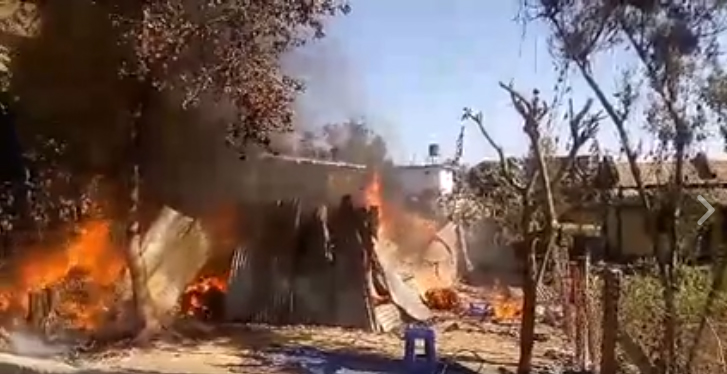 सिरक-डसना उद्योगमा आगलागी, मानविय क्षति भएन