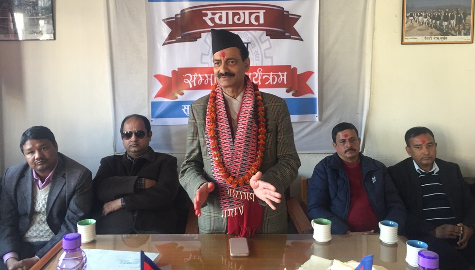मन्त्री जोशीसँग उद्योग वाणिज्य संघको ११ बुँदे माग