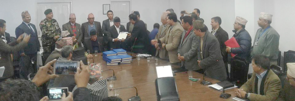 सरकारले बुझ्यो स्थानीय तह पुनर्संरचना प्रतिवेदन