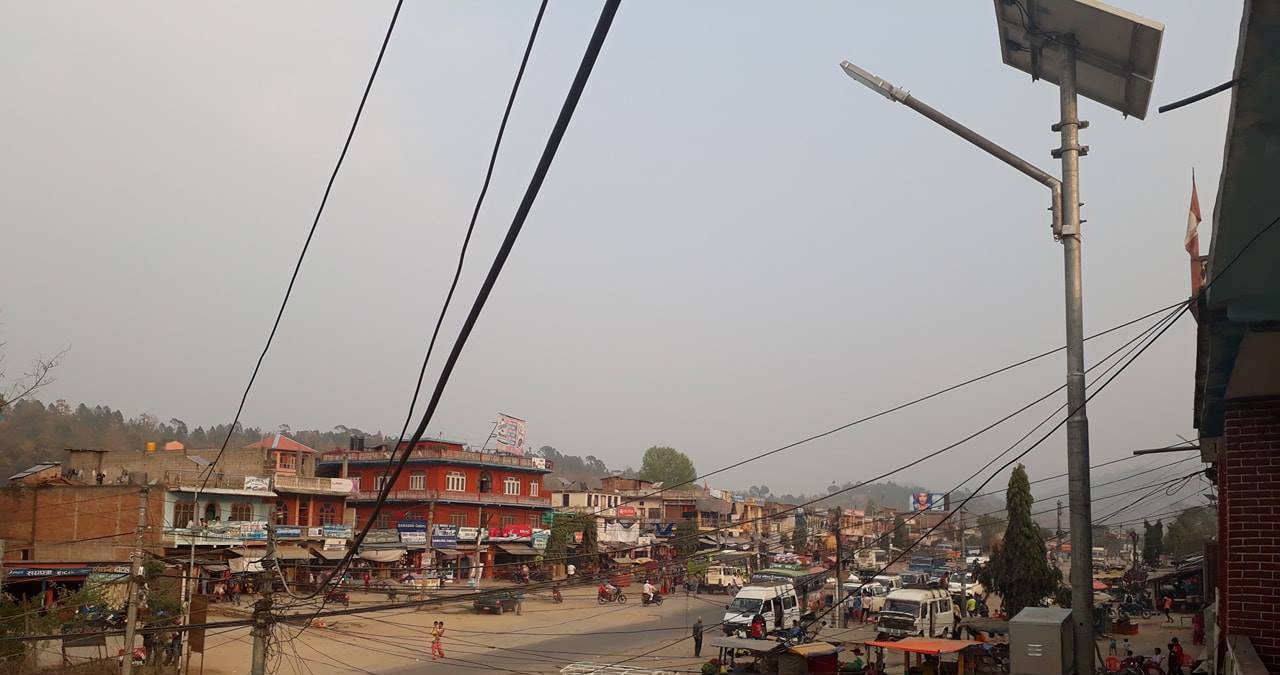 छिन्चुमा सोलार बत्ती जडान