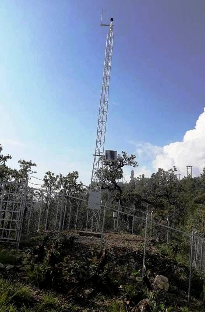स्वचालित मौसम केन्द्र स्थापना