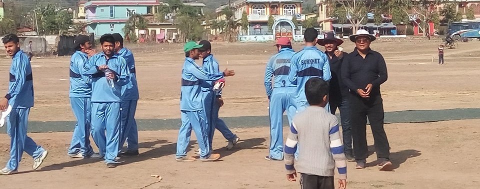 प्रदेशस्तरीय क्रिकेट : सुर्खेतको लगातार तेस्रो जीत