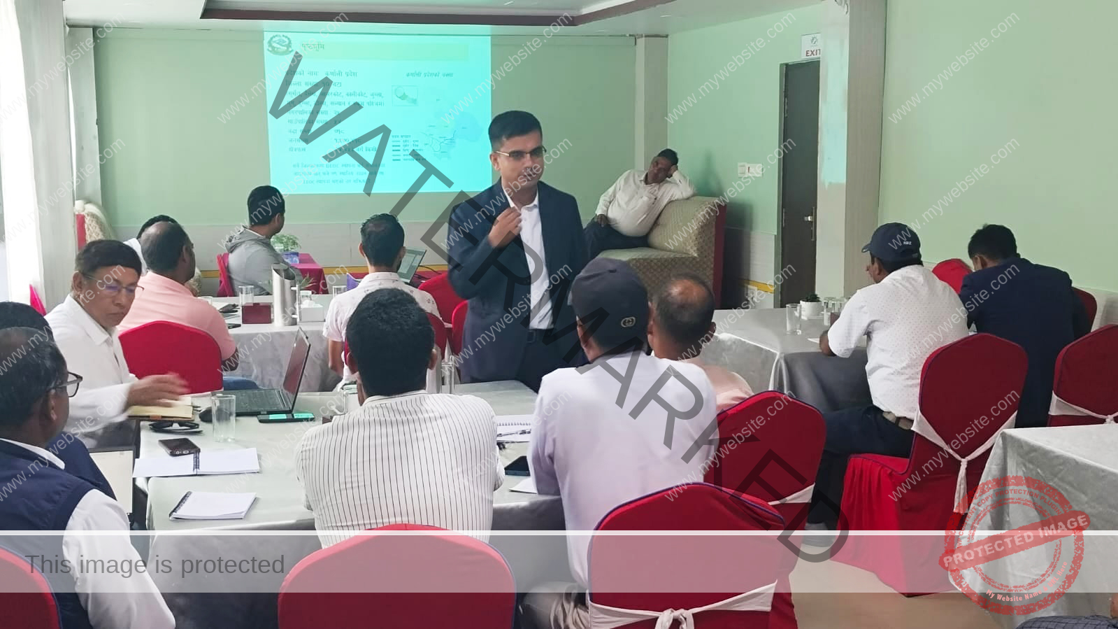 विपद् सूचना अभिलेखिकरणसम्बन्धी तालिम
