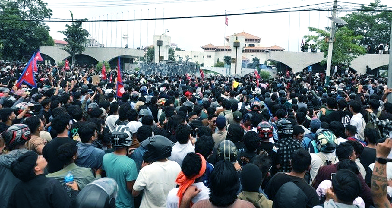 जेन–जीको नियन्त्रणमा देश