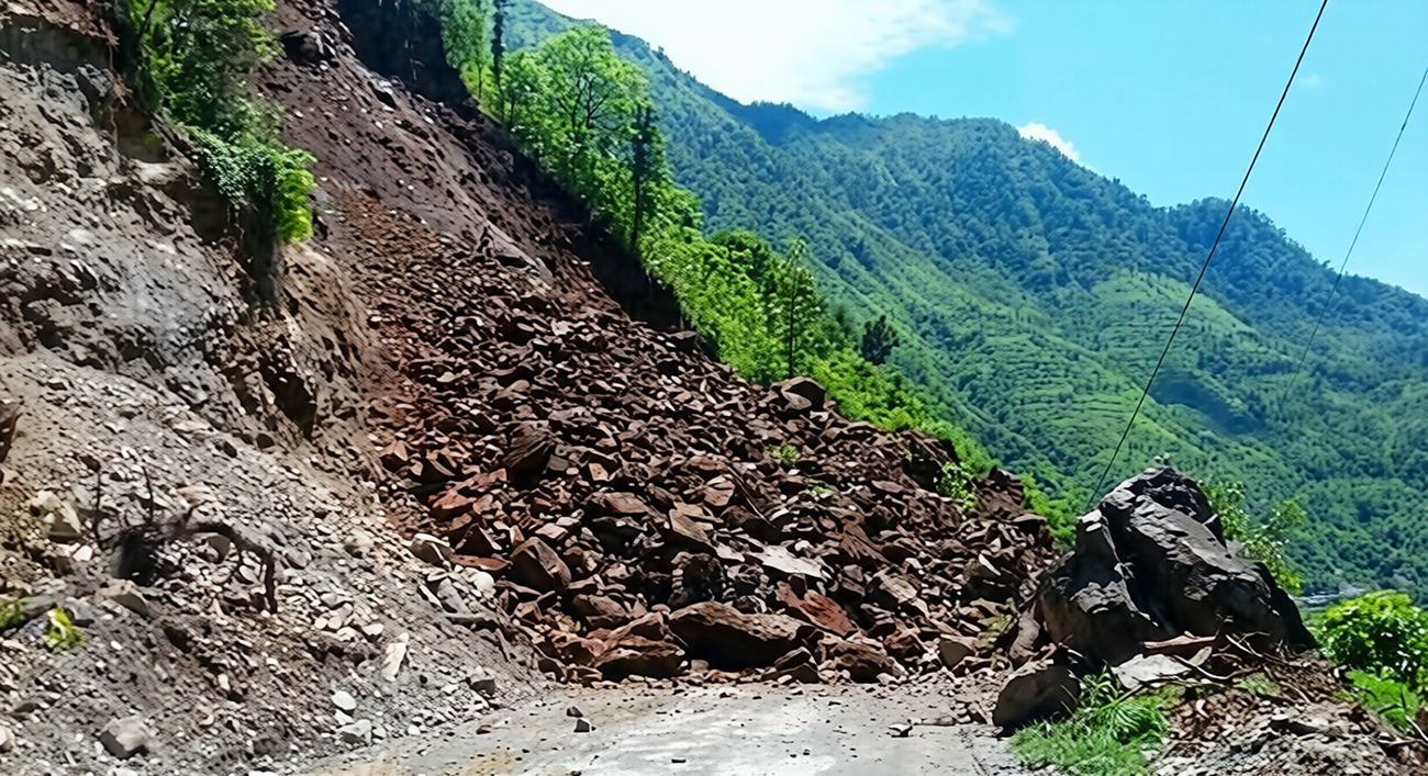 कर्णाली राजमार्ग अवरुद्ध